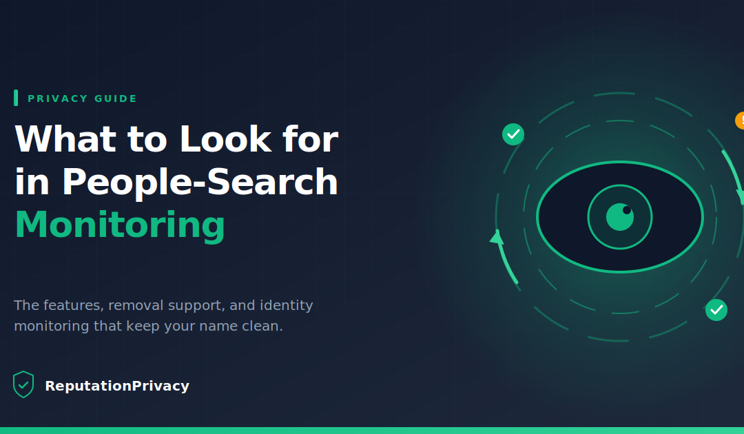 What to Look for in People-Search Monitoring